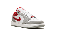 Air Jordan 1 Low SE GS Smoke Grey Gym Red DM0589 016