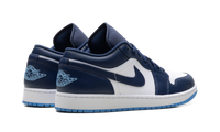 Air Jordan 1 Low Midnight Navy / University Blue 553558 404