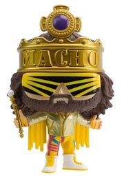 Funko POP! Vinyl WWE King Macho Man Metallic Figure #112