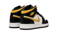Air Jordan 1 Mid GS Pollen / Black / White 554725 177