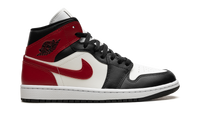 AIR JORDAN 1 MID WMNS Black Toe BQ6472 160