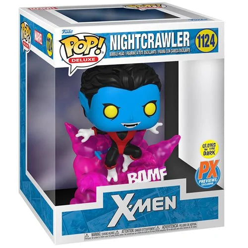 Funko Pop! Marvel: X-Men - Teleporting Nightcrawler Glow in the Dark (PX Exclusive)