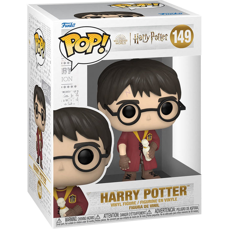Funko Pop! Harry Potter and the Chamber of Secrets 20th Anniversary Harry Potter  (Quidditch Robes w/ Skele-Gro Bottle)Figure 