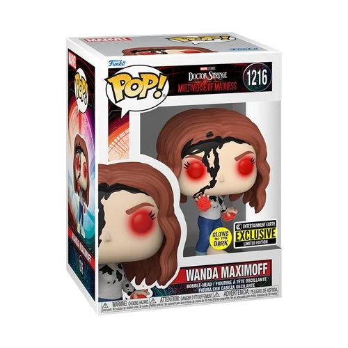 Funko Pop Doctor Strange in the Multiverse of Madness Wanda Maximoff (Earth-838) Glow EE Exclusive