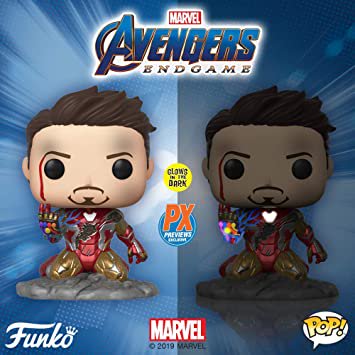 Funko Pop! Marvel Avengers: End Game I Am Iron Man GITD Deluxe 