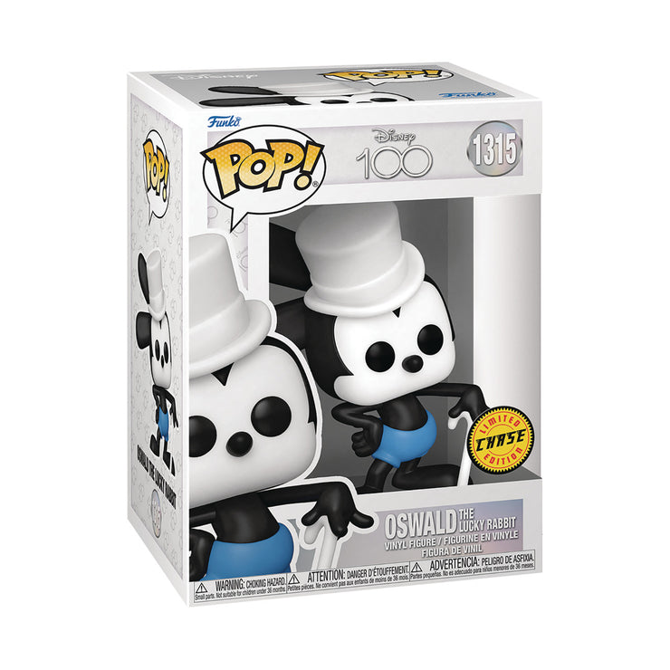 Funko Pop! Disney 100 Oswald the Lucky Rabbit CHASE Edition Figure 