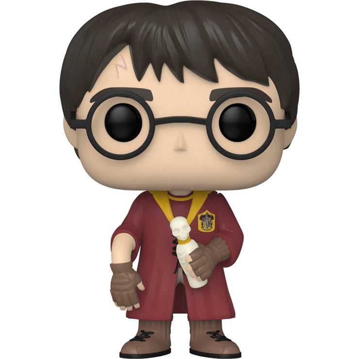 Funko Pop! Harry Potter and the Chamber of Secrets 20th Anniversary Harry Potter  (Quidditch Robes w/ Skele-Gro Bottle)Figure 