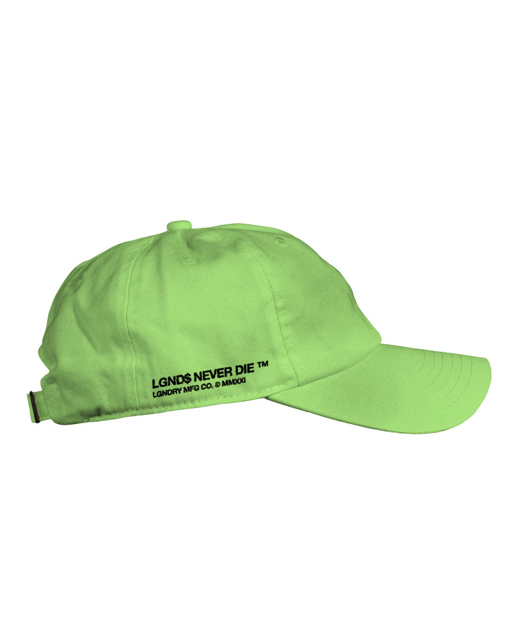 Lgndry Mfg Co Green Logo Dad Hat