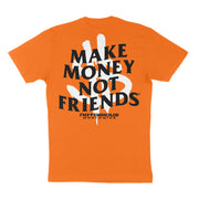 Notorious Make Money Not Friends Tee Orange/Black