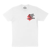 Notorious Make Money Not Friends Tee WHITE/RED
