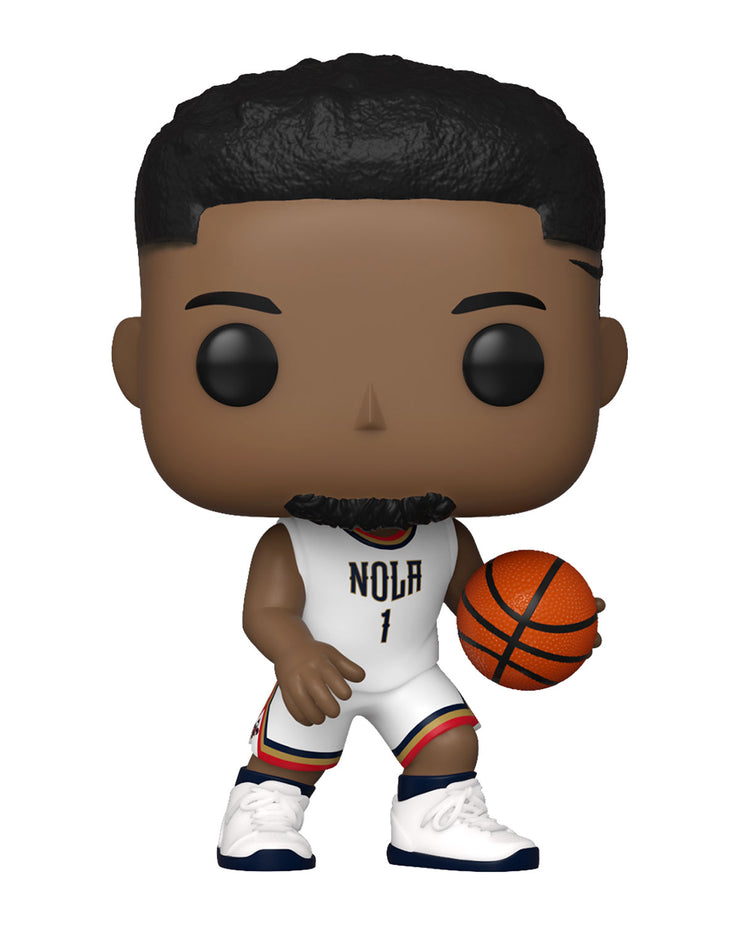 Funko Pop! Basketball NBA New Orleans Pelicans Zion Williamson (City  Edition Jersey) Figure #130 - FW21 - US