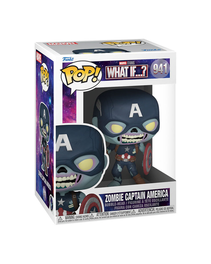 Funko - POP: What If S2- Zombie Captain America